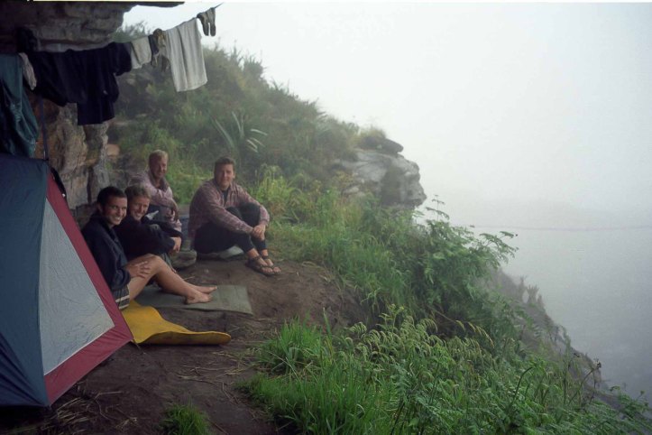 Our campsite on Roraima
