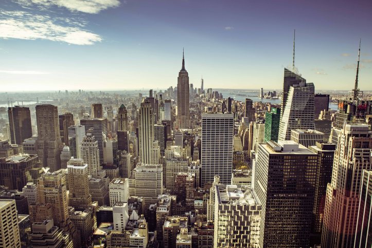 Big Apple from the Rock